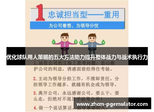 优化球队用人策略的五大方法助力提升整体战力与战术执行力