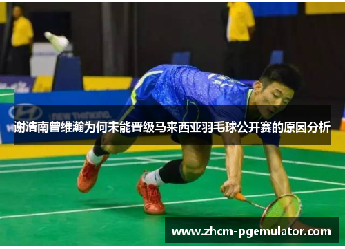 谢浩南曾维瀚为何未能晋级马来西亚羽毛球公开赛的原因分析